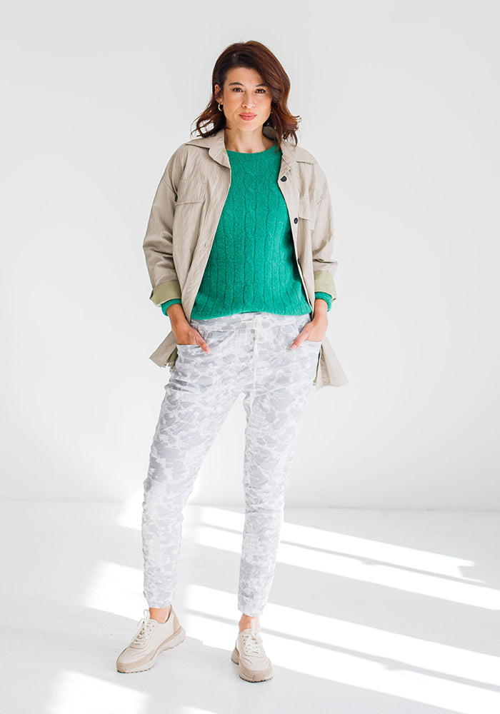 Italy Joggers | Grey Animal