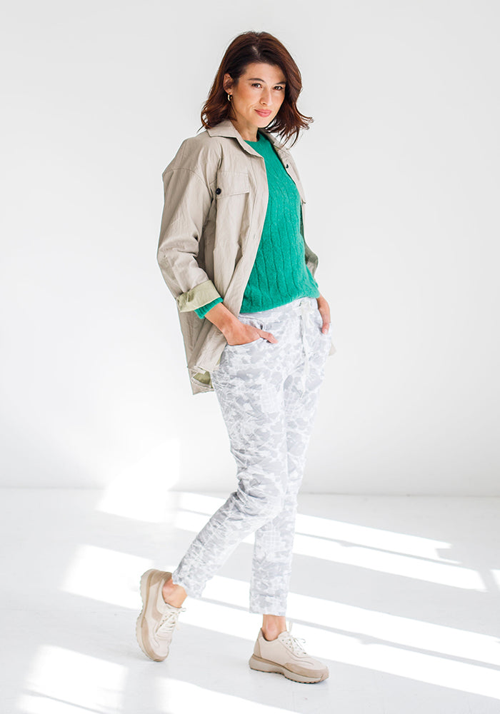 Italy Joggers | Grey Animal
