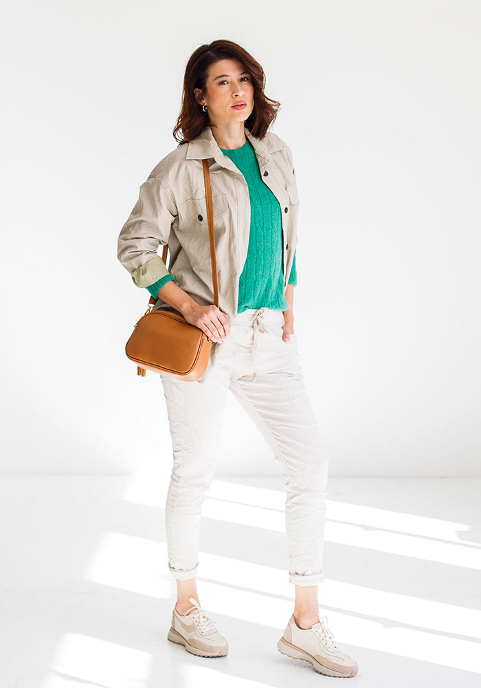 Italy Joggers | Anglaise Butterfly & Ecru