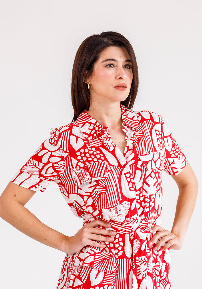 Blossom Dress | Geometric