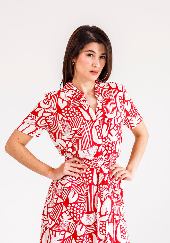 Blossom Dress | Geometric