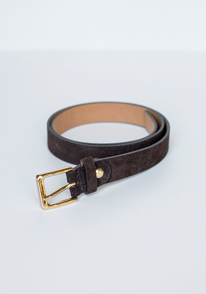 Leather Belt | Choc