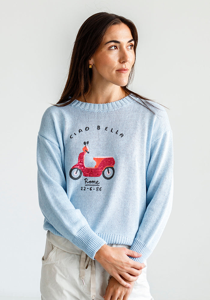 Ciao Bella Knit | Baby Blue