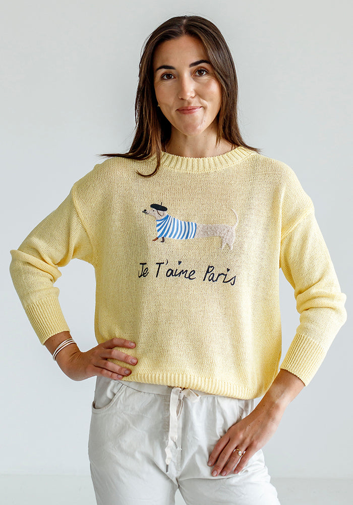 Je T’aime Knits | Yellow