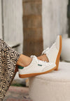 Tamara Beige & Green Sneaker