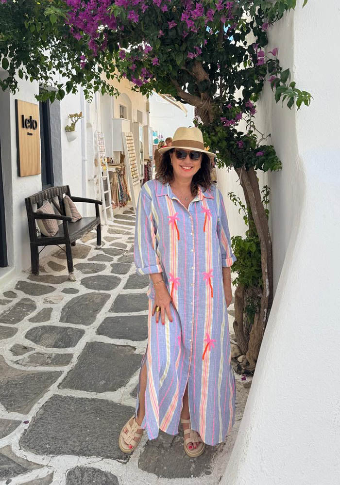 Riviera Maxi Shirt Dress