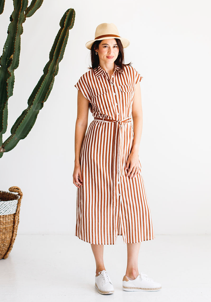 Tash Dress | Stripe