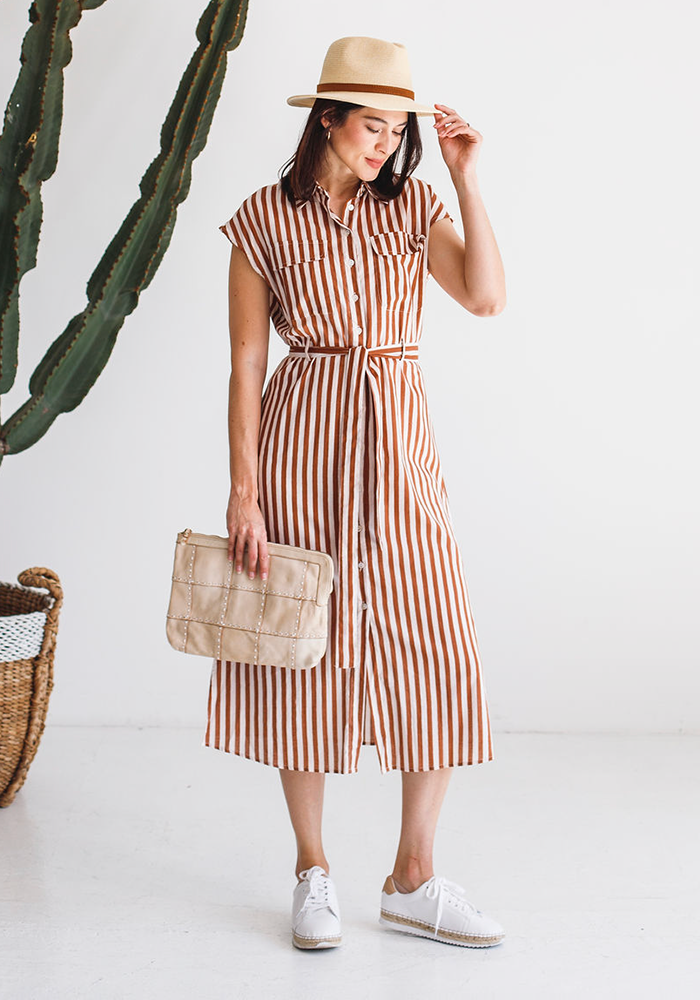 Tash Dress | Stripe